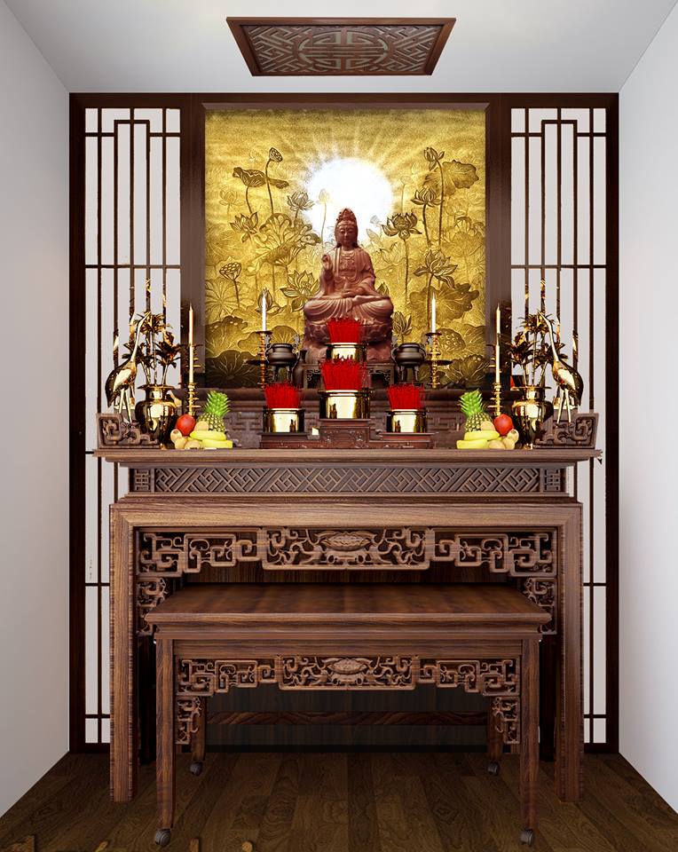 Đồ trang trí bàn thờ không thể thiếu trong gia đình người Việt
