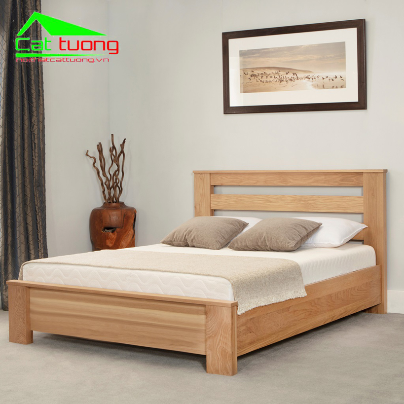 Giường ngủ gỗ sồi trắng chất lượng thế nào?