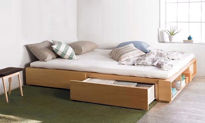 Giường ngủ có ngăn kéo giá rẻ được sử dụng nhiều cho phòng bé