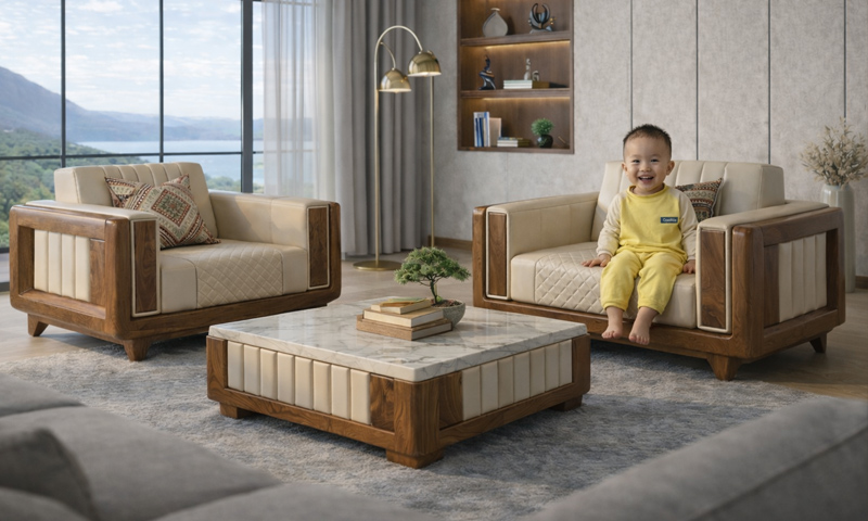 ARMCHAIR ( Ghế dựa ) gỗ óc chó ARC2603