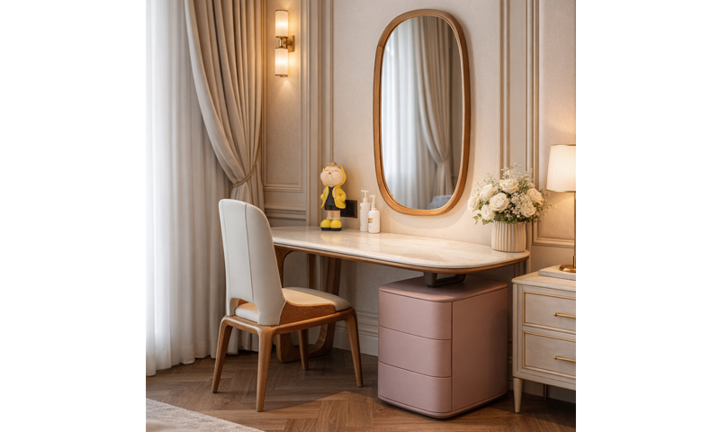 Bàn trang điểm gỗ óc chó BTD2602