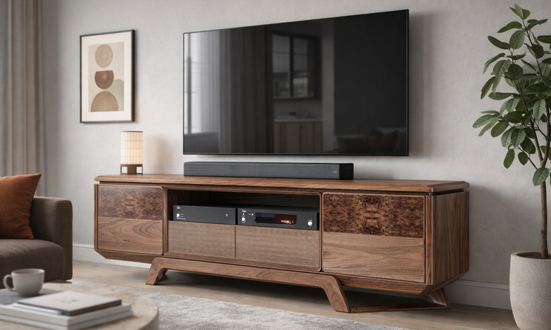 Kệ tivi gỗ óc chó KTV2601