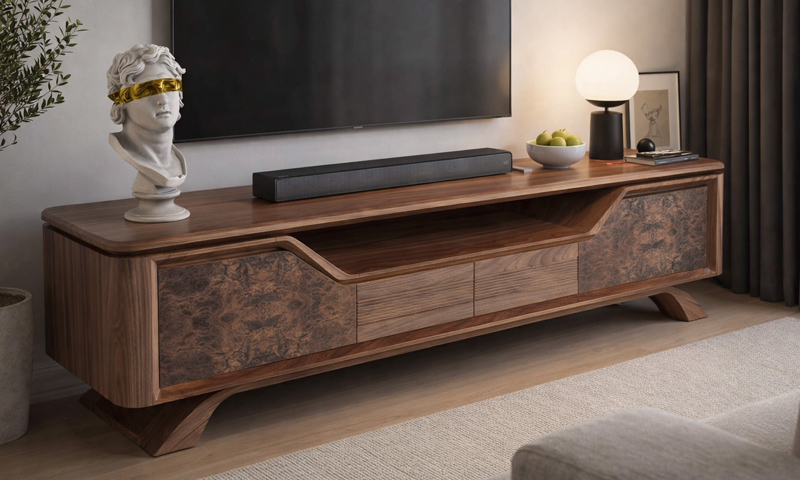 Kệ Tivi Gỗ Óc Chó